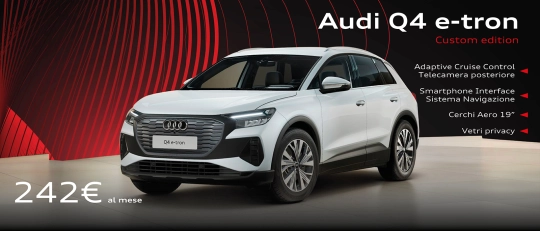 Occasione imperdibile: Q4 e-tron Custom Edition