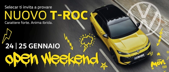 Open Weekend NUOVO T-ROC