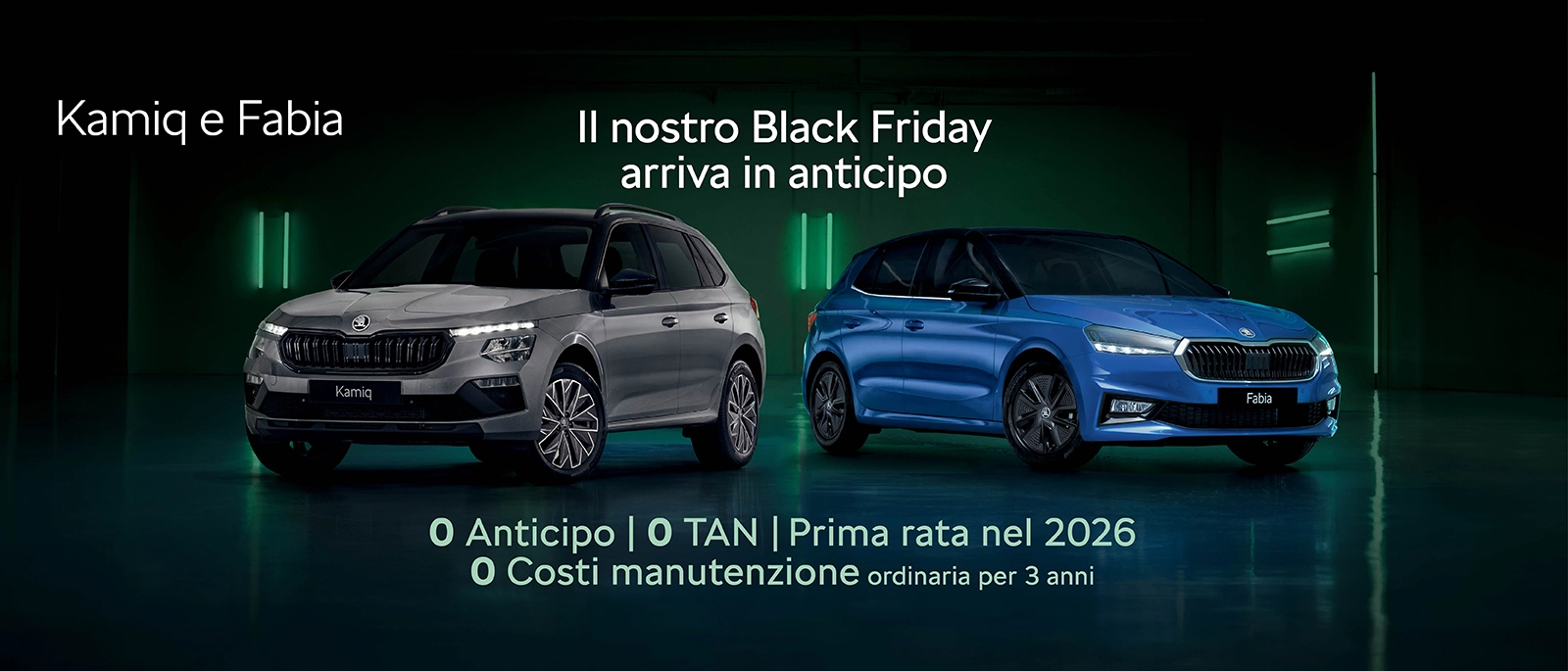 Incredibile BLACK FRIDAY SKODA