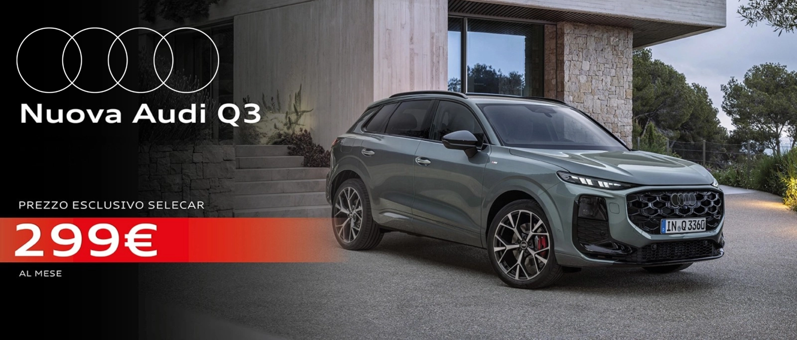 Nuova Audi Q3 e-hybrid