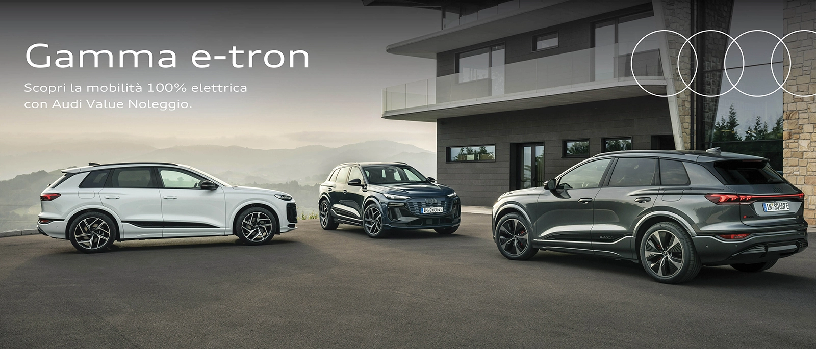La tua prossima Audi 100% elettrica