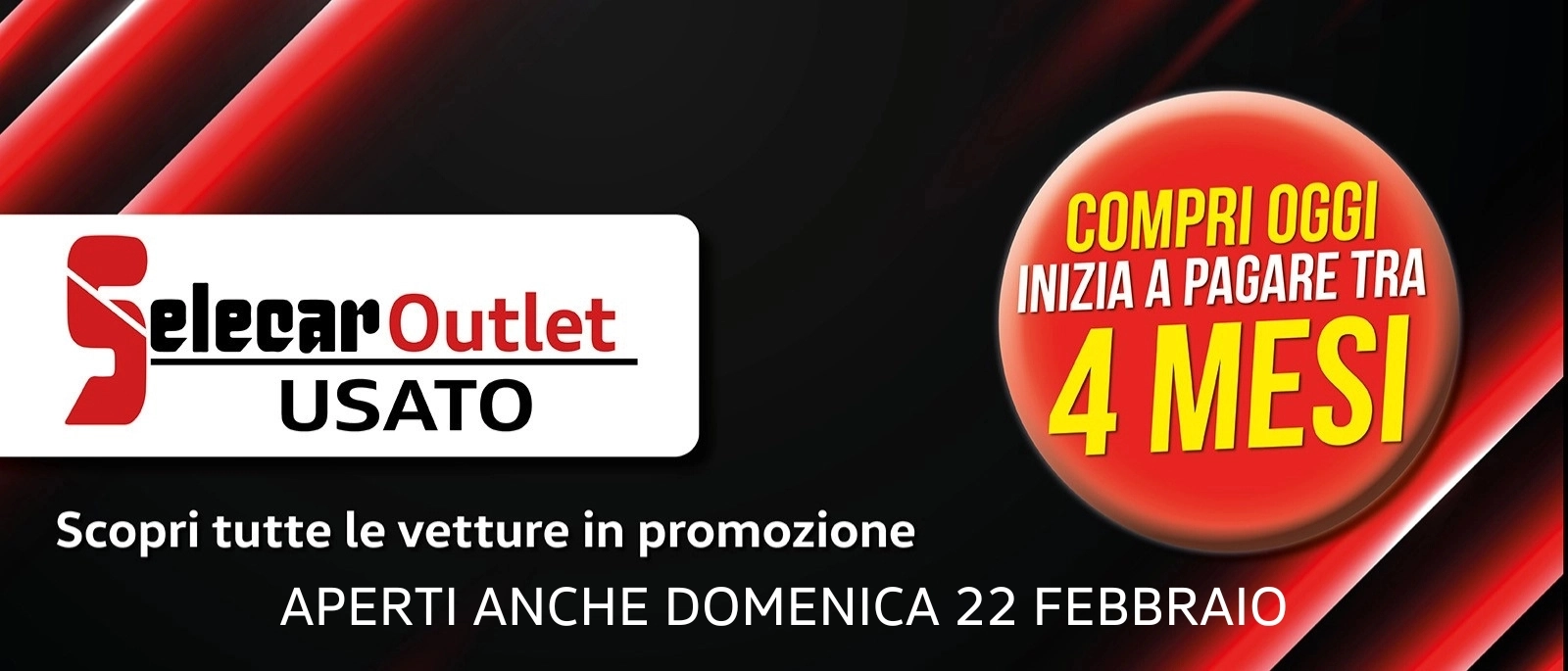 Usato: Compri oggi e inizi a pagare dopo 4 mesi!
