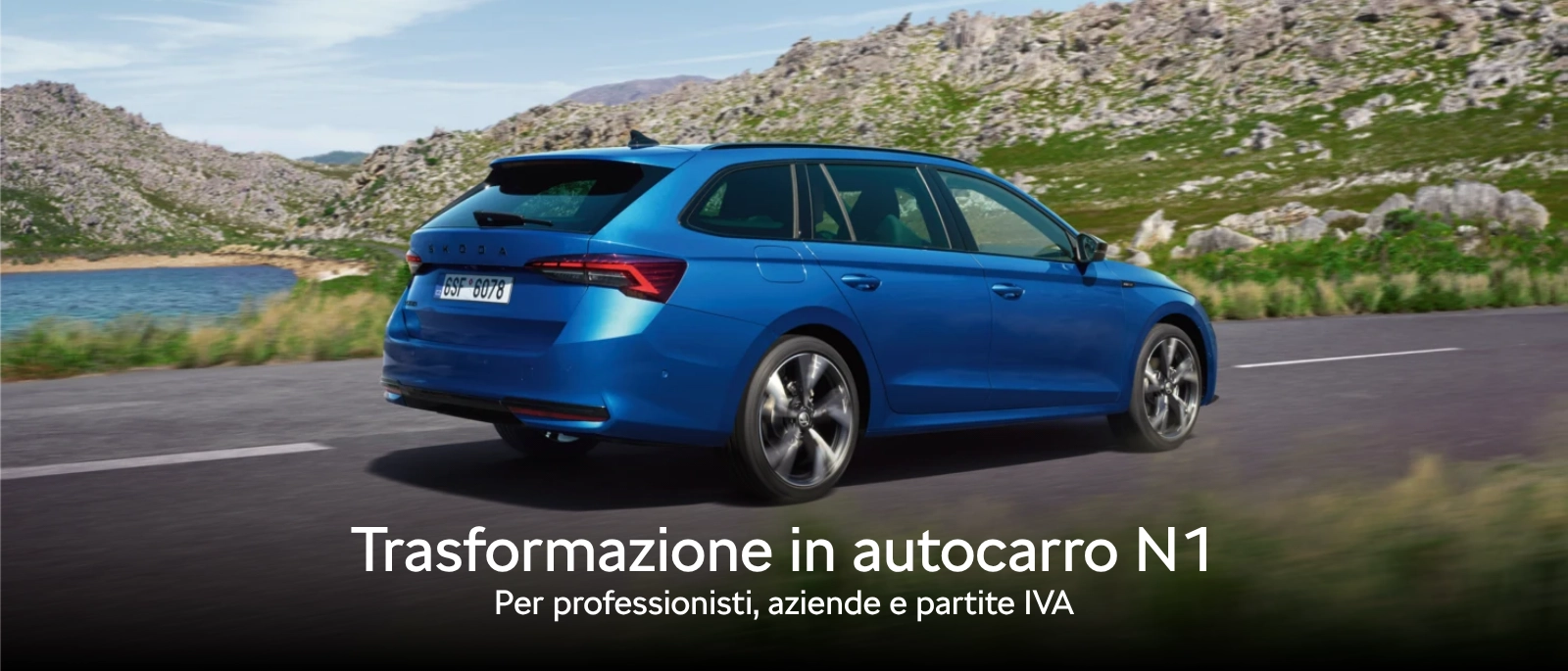 Trasformazione vetture Skoda in autocarro N1