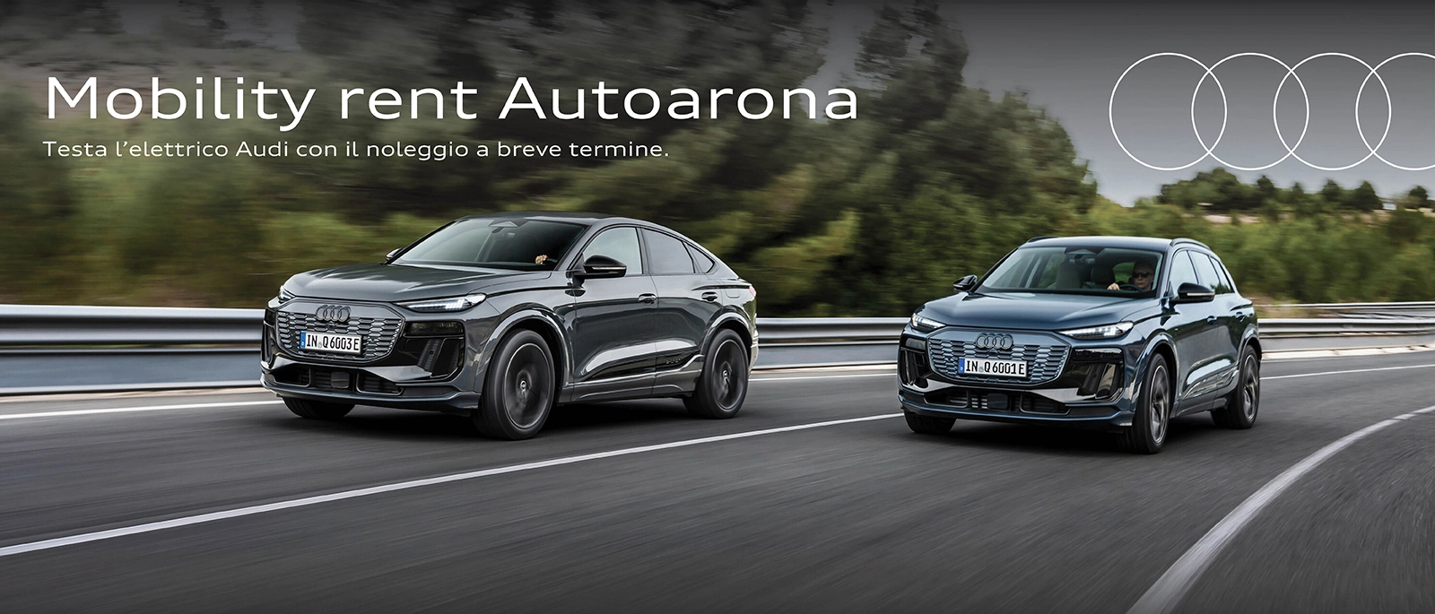 Il noleggio a breve termine Audi