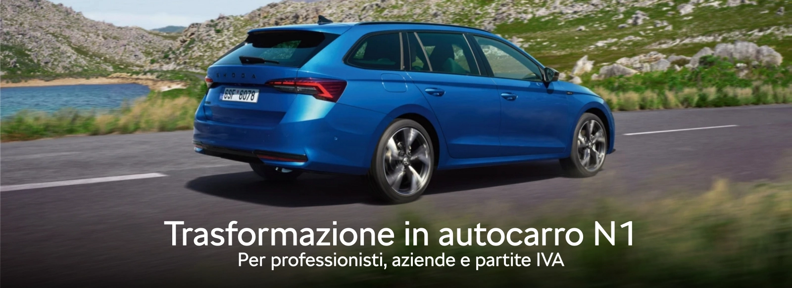 Trasformazione vetture Skoda in autocarro N1