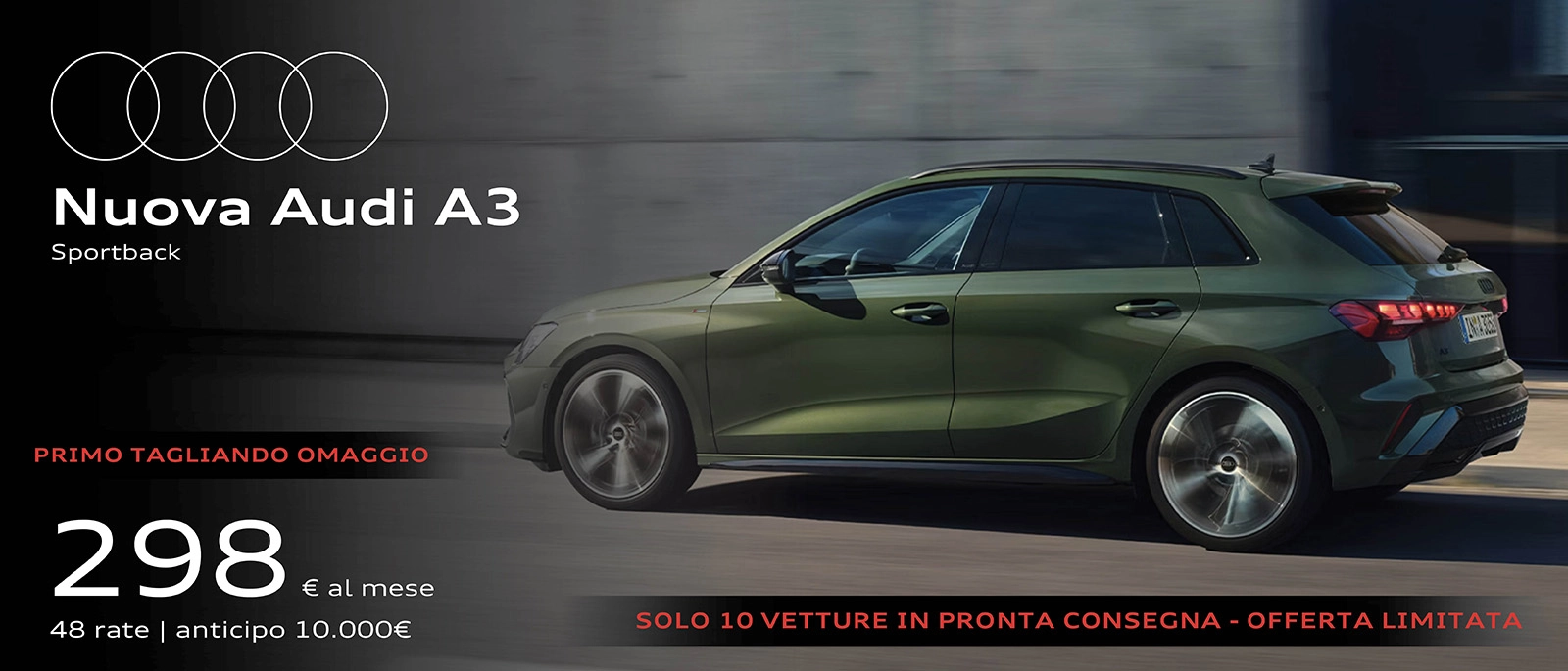 Promo Esclusiva Selecar: Nuova Audi A3