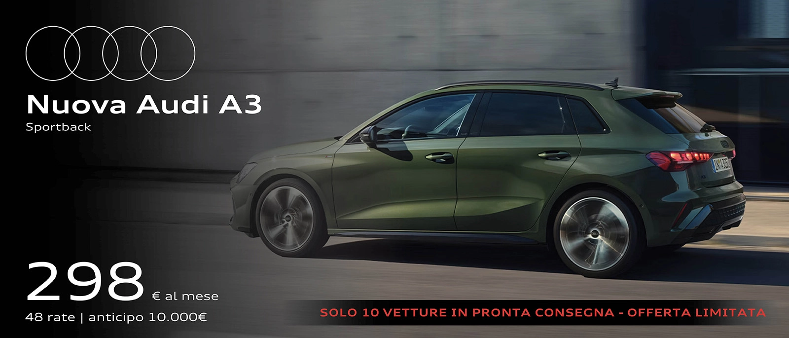Promo Esclusiva Selecar: Nuova Audi A3